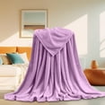 thumbnail image 1 of LACKUST Premium Flannel Throw Blanket ,Bath Towel Blanket,29.5x21.7in Coral Fleece Soft and Cozy Blankets for Home Yoga and Outdoors,K, 1 of 5