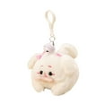 thumbnail image 1 of LACKUST Pull Rope Wagging Tail Keychain,Clearance Keychains Rings for Keys for Men Women for Car,Treasure Doll Dog Toy,B, 1 of 5