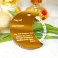 thumbnail image 1 of LACKUST Ramadan Countdown Calendar 2024 Rotatable - Islamic Calendar Moon Phase Gold Acrylic Desktop Decor - Home & Party Decorations for Eid, 1 of 6