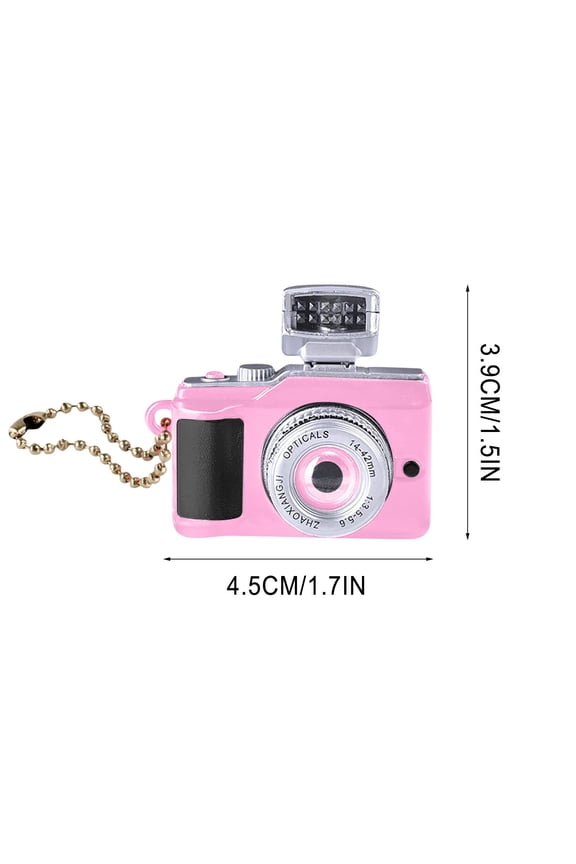 Retro Mini Bluetooth Speaker,Clearance Keychains Rings for Keys for Men Women for Car,Wireless with FM, USB, SD Card, AUX,Pink