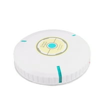 LACKUST Robot Pet Hair Vacuum,Strong Suction Slim Robotic Vacuum Cleaner With Low Noise Smart Vacuum Robot Sweeping Home Carpet Cleaner For Hard Floors Robot Sweeper,White