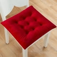 thumbnail image 1 of LACKUST Seat Cushion Clearance,Simples Comfortable Modern Computer Chair Cushion,Chair Cushions for Outdoor Furniture,Wine Red, 1 of 5