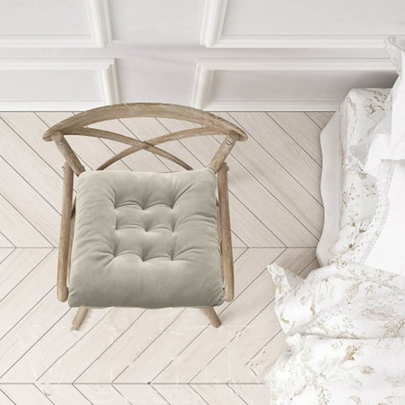 LACKUST Seat Cushion Clearance,Thick Stool Teacher Desk Chair Seat Cushions,Floor Cushions for Adults,Gray