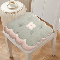 LACKUST Seat Cushion,Comfortable Breathable Chair Cushions for Dining Kitchen Bedroom Living-room Chairs,Travel Seat Cushion for Airplane,Green