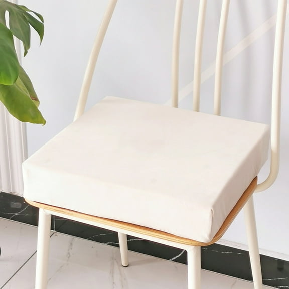 LACKUST Seat Cushion,Floor Office Chair Cushion Tatami,Replacement Cushions for Outdoor Furniture,White