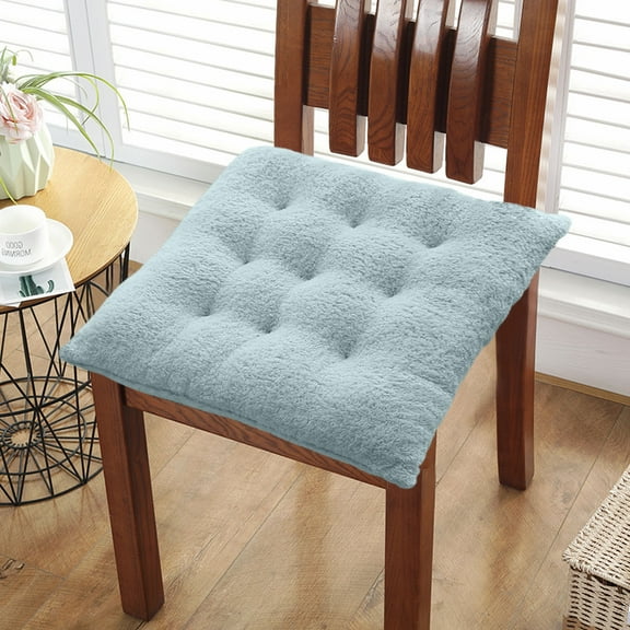 LACKUST Seat Cushion,Non Fading Office Kitchen Chair Cushions for Student Family,Cushions for Outdoor Furniture,Sky Blue