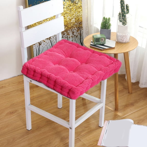 LACKUST Seat Cushion,Thick Kitchen Patio Dining Chair Cushions,Cushions for Outdoor Furniture Clearance,Pink