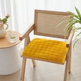 thumbnail image 1 of LACKUST Seat Cushion,Winter Warm Office Chair Sit Mat Non-Slip Chair Cushions,Travel Seat Cushion for Airplane,Yellow, 1 of 6
