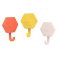thumbnail image 1 of LACKUST Shower Hooks for Loofah Clearance,Strong Adhesive Wall Hook for Kitchen Bathroom Door Behind,Traceless Adhesive Hook Non-porous,White,Yellow,Red, 1 of 6