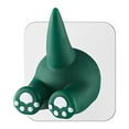 thumbnail image 1 of LACKUST Shower Hooks on Sale,Dog Tail Coat Hooks for Wall,Wall-Mounted Hat Hanger Hooks,Cute Towel Hooks for Bathroom,Decorative Dog Butt Wall Peg for Hanging,Bags,Key,Purse,Green, 1 of 3