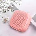 thumbnail image 1 of LACKUST Small Bluetooth Speaker,Mini Portable Wireless Speaker,49-Foot Bluetooth Range,Enhanced Bass,Support Insert Card,Bluetooth Speaker For Travel,Hiking,Car,Gift,Pink, 1 of 7