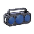 thumbnail image 1 of LACKUST Solar Bluetooth Speaker, Wireless Speaker, Outdoor High-volume Bluetooth Speaker, Handheld,Blue, 1 of 1