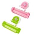 thumbnail image 1 of LACKUST Suction Cups with Hooks Clearance,2PCS Rolling Toothpaste Dispenser Tube Squeezer Sucker Hanger Gadget Tool,Multicolor, 1 of 5