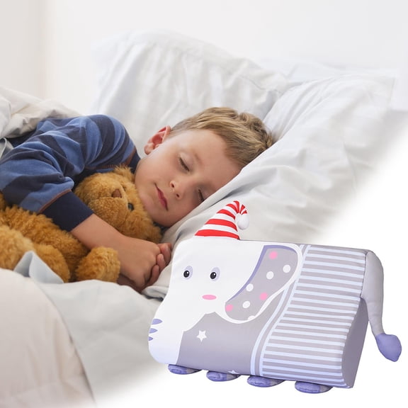 LACKUST Summer Breathable Children's Ice Silk Cool Pillow - Kindergarten Nap Neck Protection Memory Pillow, Summer Student Pillow,C