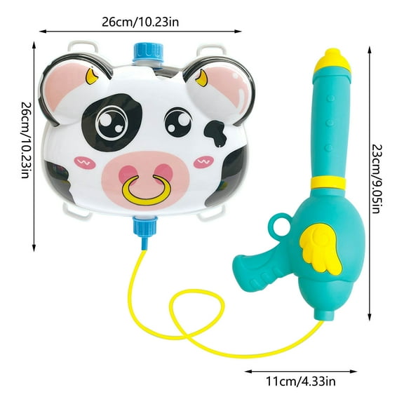 LACKUST Super Backpack Soaker Blaster,Super Soaker Blasters for Outdoor Summer,Swimming,Pool Backyard,Beach,Summer Water Toys for Ages 5 to 7 Years