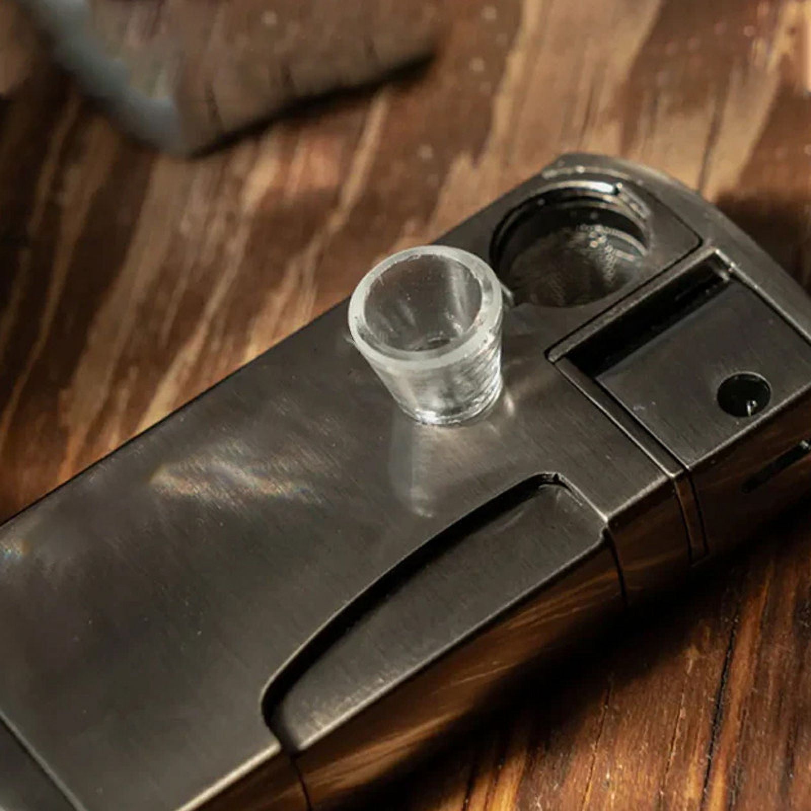 LACKUST Torch Butane Lighter,Inflatable Side Pressure Ignition Lighter