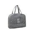 thumbnail image 1 of LACKUST Travel Duffel Bag, Sports Tote, Gym Bag, Shoulder, Weekender Overnight, For Women,Gray, 1 of 9