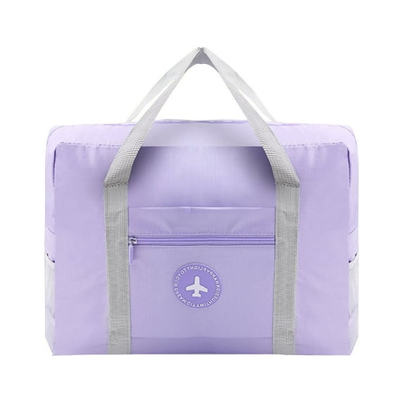 LACKUST Travel Duffel Bag, Sports Tote, Gym Bag, Shoulder, Weekender Overnight, For Women,Purple