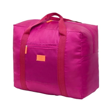 LACKUST Travel Duffel Bag, Sports Tote, Gym Bag, Shoulder, Weekender Overnight, For Women,Red