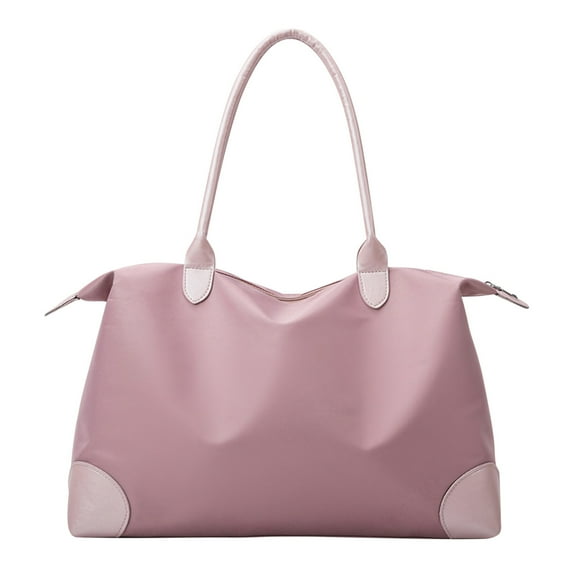 LACKUST Travel Duffel Tote, Gym Tote, Carry On Overnight, Trolley Sleeve, Wet Pocket, For Women,Pink