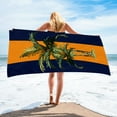 thumbnail image 1 of LACKUST Tropical Coconut Beach Towel - Quick-Dry Breathable for Beach Vacations, Large, 1 of 7