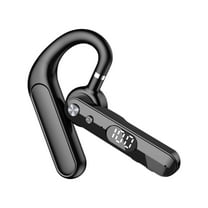 LACKUST True Wireless Earbuds Bluetooth 6.0, Noise Canceling 48-Hour Battery, Ear Hook Open Ear IPX6 Waterproof, Single Ear for Business with One-Key Mute