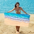 thumbnail image 1 of LACKUST UV-Resistant Beach Towel, Multicolor Oversized, 160x80cm, 1 of 6
