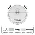 thumbnail image 1 of LACKUST Vacuum Robot,Sweeping Robot USB Charging Sweeping Mopping Suction Three In One Vacuum Cleaner Household Gifts Small Appliances,White, 1 of 5