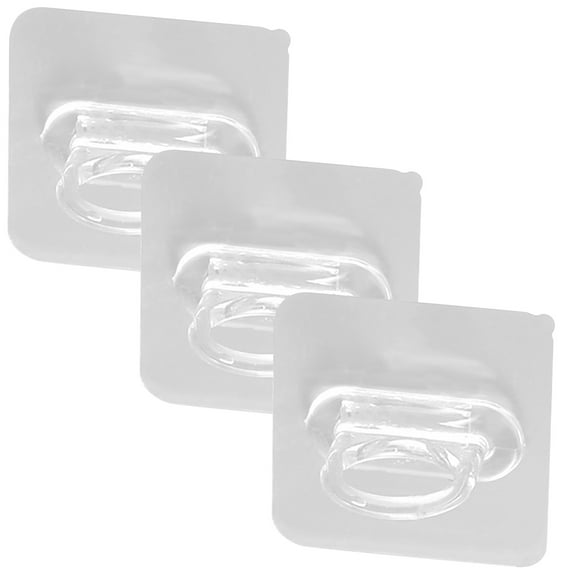 LACKUST Wall Hooks Clearance,Household Non-marking Free Perforated Hook Wall Hook Spray Bottle Storage Hanging Multi-purpose Hanging,transparent