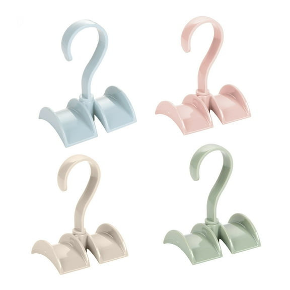 LACKUST Wall Hooks for Hanging,Bag Handbag,4 Bag Hook for Bag Backpack Strap,Multicolor