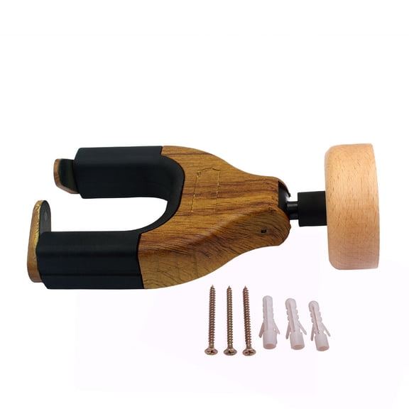 LACKUST Wall Hooks for Hanging Clearance,Wall Mount Guitar Hanger Hook Auto Grip System Lock Round Base,A