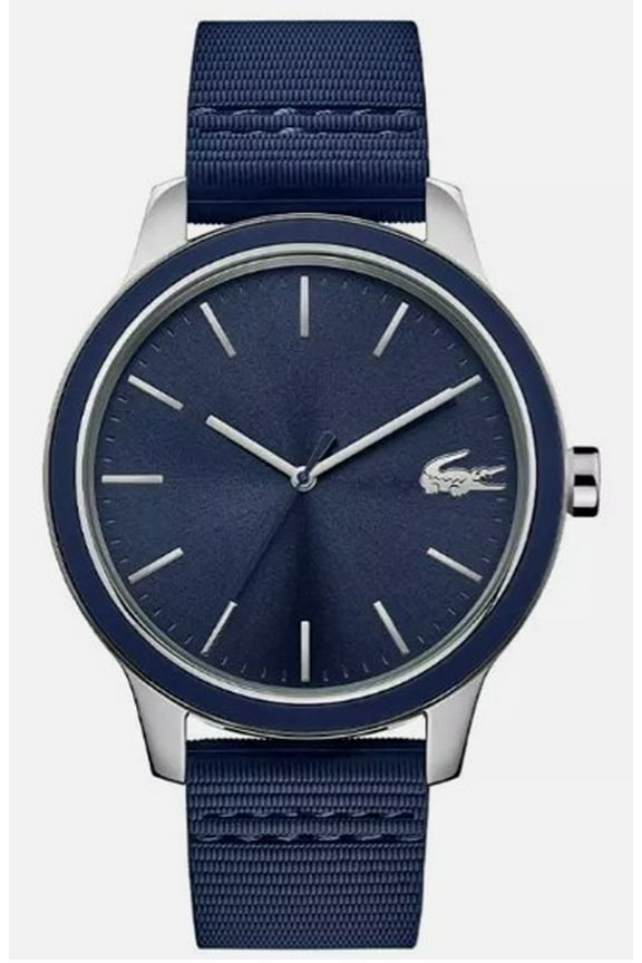 2011086 12.12 BLUE DIAL BLUE SILICONE STRAP MEN'S WATCH