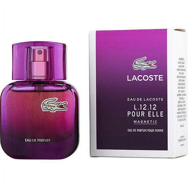 LACOSTE EAU DE LACOSTE L.12.12 POUR ELLE MAGNETIC by Lacoste EAU DE PARFUM SPRAY 0.85 OZ