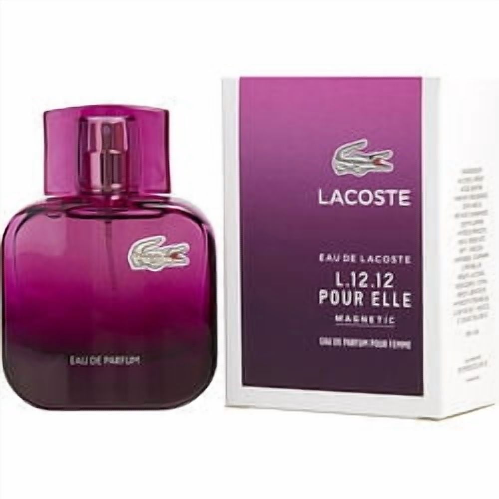 LACOSTE EAU DE LACOSTE L.12.12 POUR ELLE MAGNETIC by Lacoste EAU DE PARFUM SPRAY 1.5 OZ
