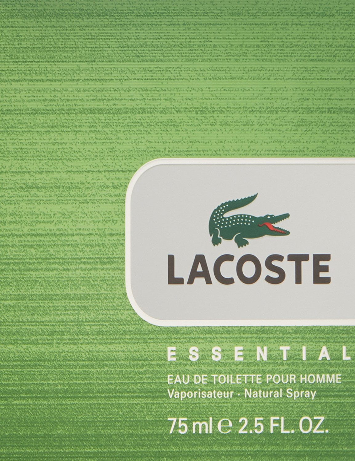 LACOSTE ESSENTIAL Eau de Toilette Spray for Men 4.2 oz / 125 ml