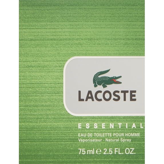 LACOSTE ESSENTIAL Eau de Toilette Spray for Men 4.2 oz / 125 ml