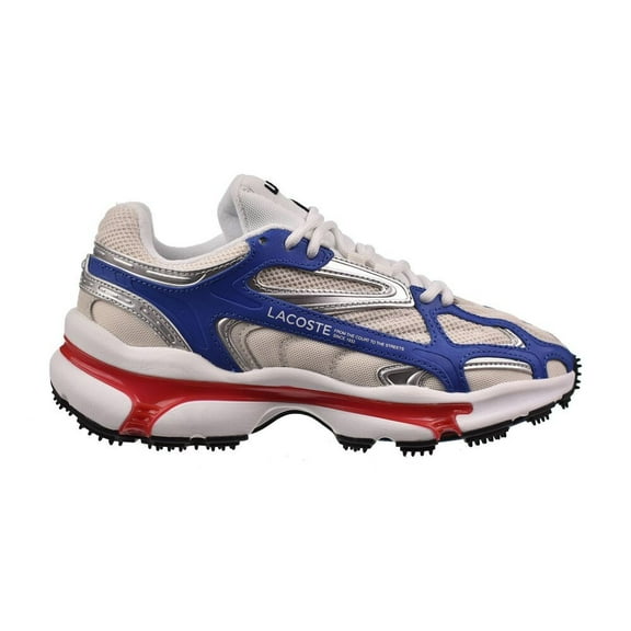LACOSTE L003 2K24 TEXTILE Sneakers White/Red/Blue