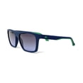thumbnail image 1 of LACOSTE Men's Sunglasses L957S 401 Matte Blue Gradient Lens 56mm, 1 of 4