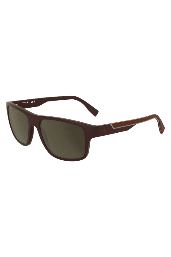 sunglasses L6057S MALE 57/17/145 601 MATTE BURGUNDY