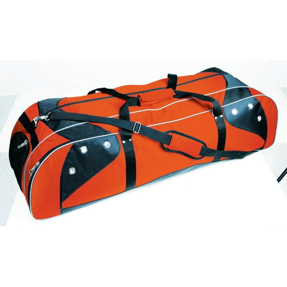 LACROSSE PLAYERS BAG -ORG/BLK