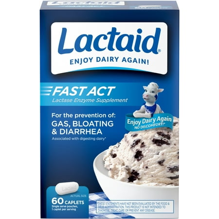 LACTAID Fast Act 60 ea (Pack of 6)