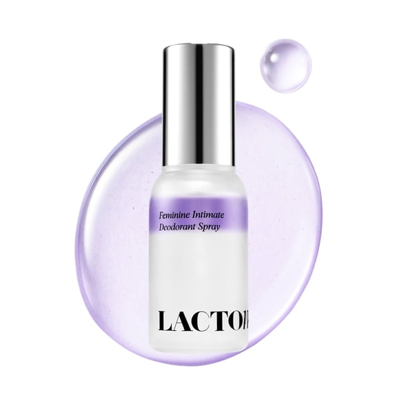 LACTOMEDI Feminine Intimate Deodorant Spray | pH Balancing Spray | Artificial Fragrance-Free | Clinically Formulated for Odor Neutralization | Gentle, and Convenient | 1.01 fl oz (Sweet Berry)