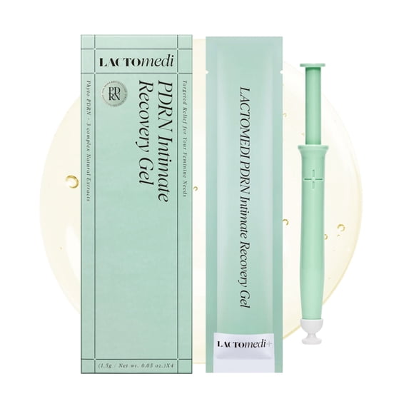 LACTOMEDI PDRN Intimate Recovery Gel, Plant-Based PDRN, Elasticity & Hydration Care, 0.05 oz x 4ct