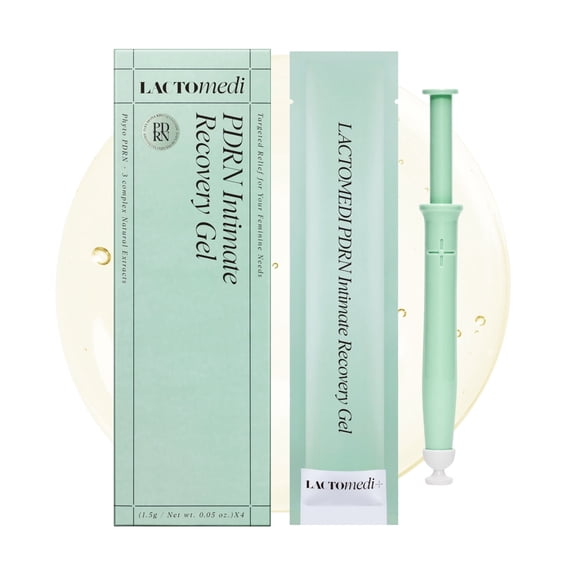 LACTOMEDI PDRN Intimate Recovery Gel, Plant-Based PDRN, Elasticity & Hydration Care, 0.05 oz x 4ct