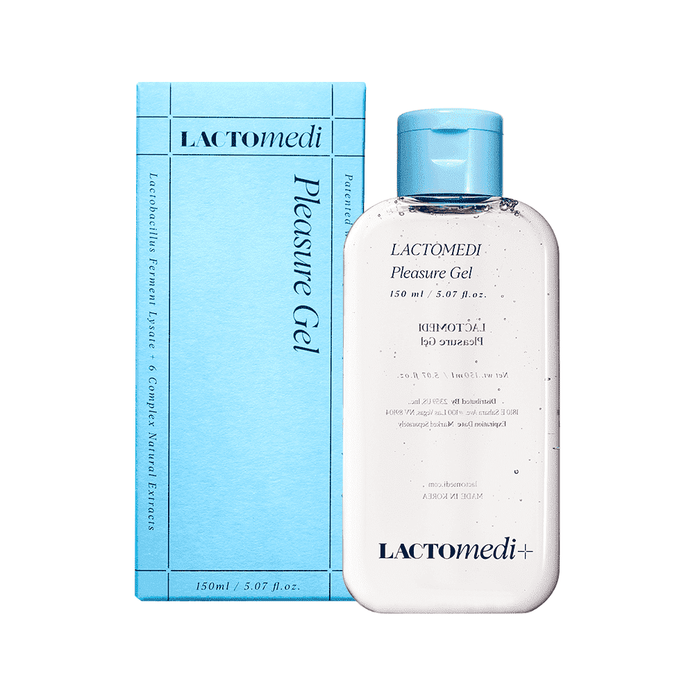 LACTOMEDI Pleasure Gel I Water-Based Personal Lubricant I Vaginal Probiotics Lube for Women I pH Balanced I Lubricant for Women, Men, Couples I 150ml 5.07 fl oz
