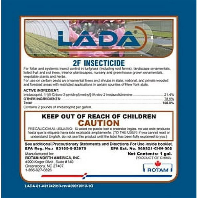 LADA 2F Imidacloprid 21.4% Plant Insect Killer/Disease Stem