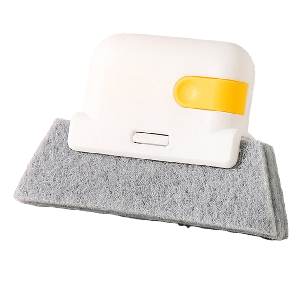 LADAEN 2 in 1 Window Cleaning Brush Removable Sliding Door Track Cleaner Suitable for Kitchens