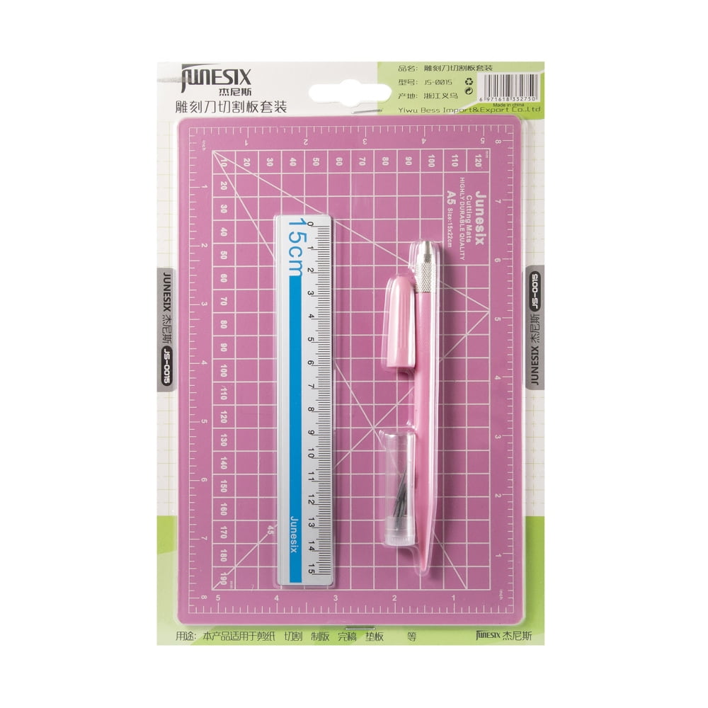 LADAEN A5 Doublesided DIY Tool Board Craft Sewing Cutting Mat Gift For