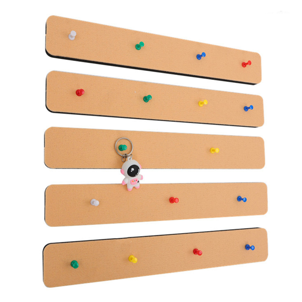 LADAEN Felt Bulletin Board Corkboard Strips SelfAdhesive Memo Board