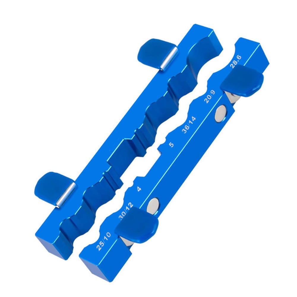 LADAEN Vise Soft Jaws Non Marring MultiGrooved Bench Vice Protectors Set Clamp Vise